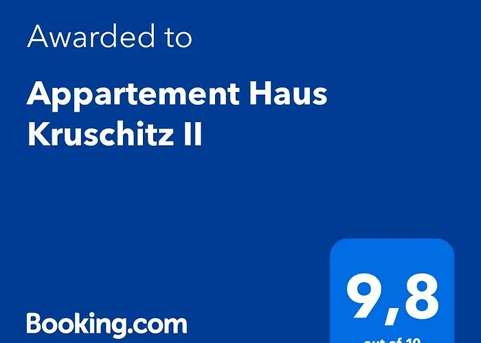 Haus Kruschitz Ii Apartment
